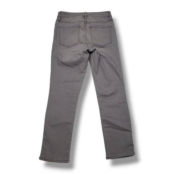Athleta Sculptek Skinny Jeans Womens 4 Gray Mid Rise - Picture 3 of 8